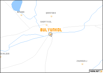map of Bulyunkolʼ