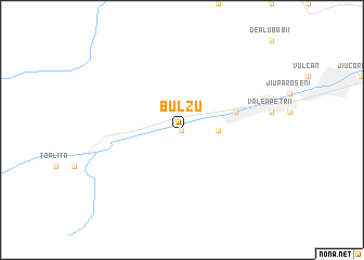 map of Bulzu