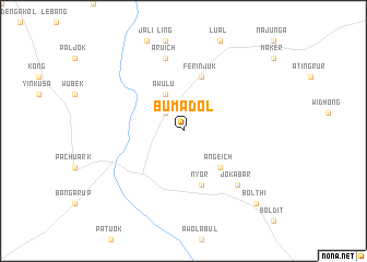 map of Bumadol