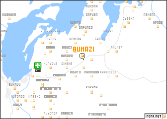 map of Bumazi