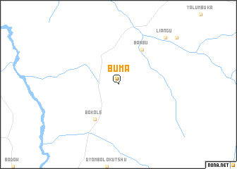 map of Buma