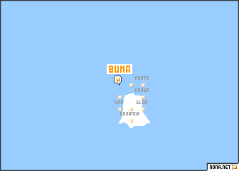 map of Buma