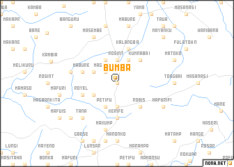 map of Bumba