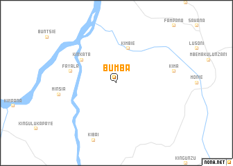 map of Bumba