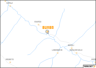 map of Bumba