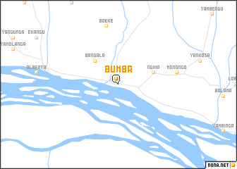 map of Bumba