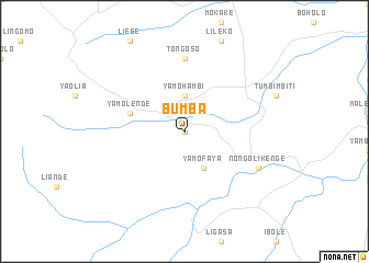 map of Bumba