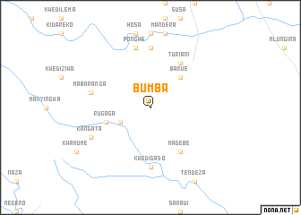map of Bumba