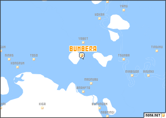 map of Bumbera