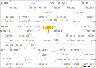 map of Bumbe