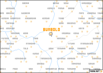 map of Bumbolo