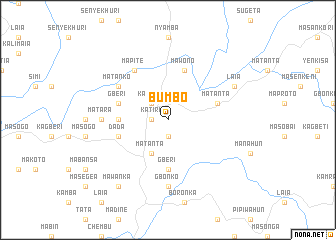 map of Bumbo