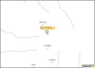map of Bumbuli