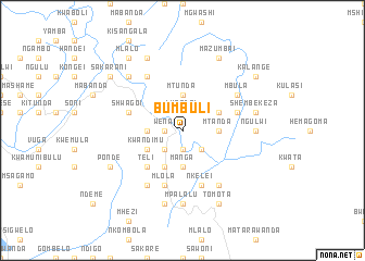 map of Bumbuli