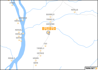 map of Bumbwa