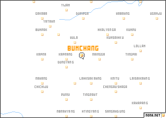 map of Bumchang