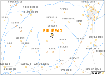 map of Bumirejo