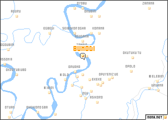 map of Bumodi