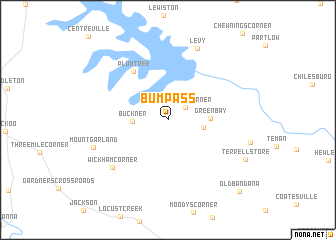 map of Bumpass