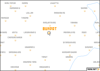 map of Bumpat