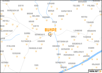 map of Bumpe