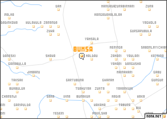 map of Bumsa