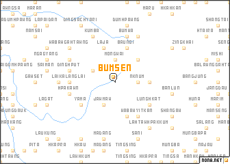 map of Bumsen