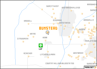map of Bumstead