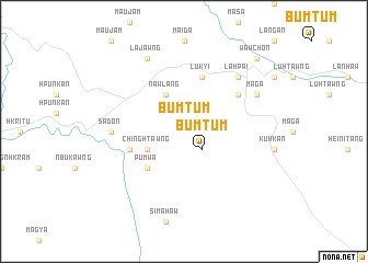 map of Bumtum