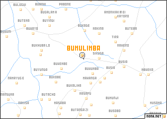 map of Bumulimba