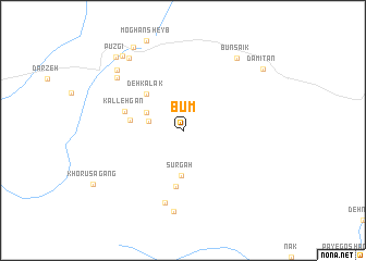 map of Būm