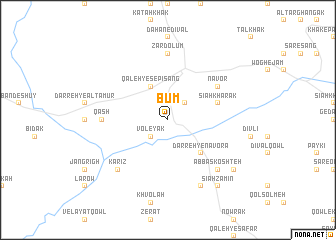 map of Būm