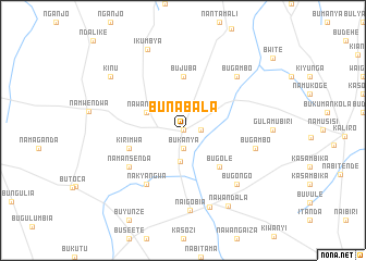 map of Bunabala