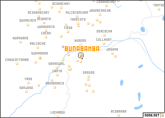 map of Bunabamba