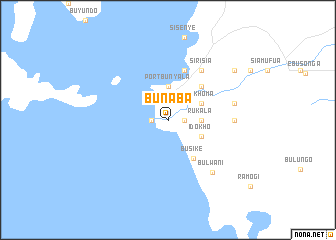 map of Bunaba