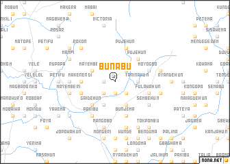 map of Bunabu