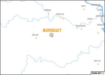 map of Bunaguit