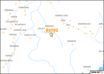 map of Bunag