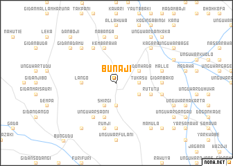 map of Bunaji