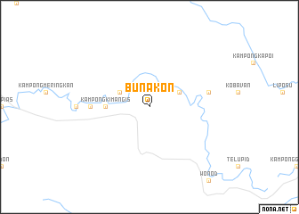 map of Bunakon