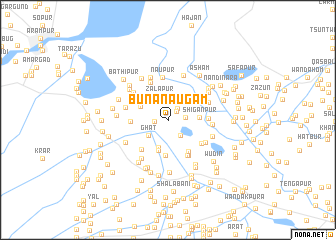 map of Buna Naugām