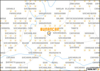 map of Bunancar