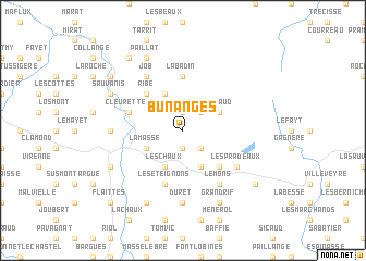 map of Bunanges