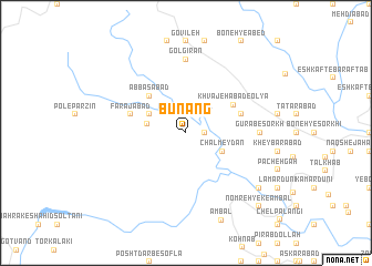 map of Būnang