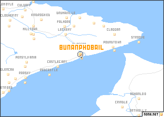 map of Bun an Phobail