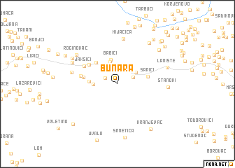 map of Bunara