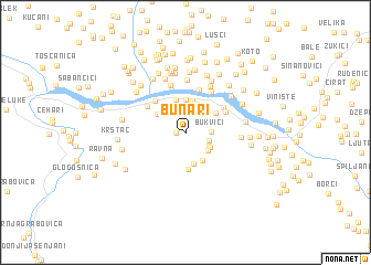 map of Bunari