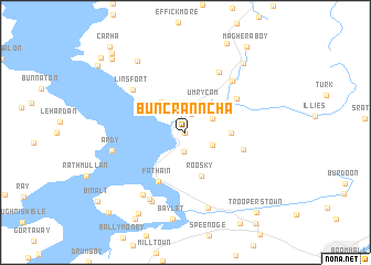 map of Bun Cranncha