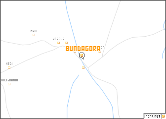 map of Bundagora