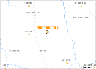 map of Bunda-Kifilu